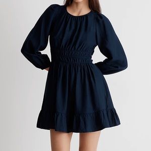 Sophia Open-Back Mini Dress